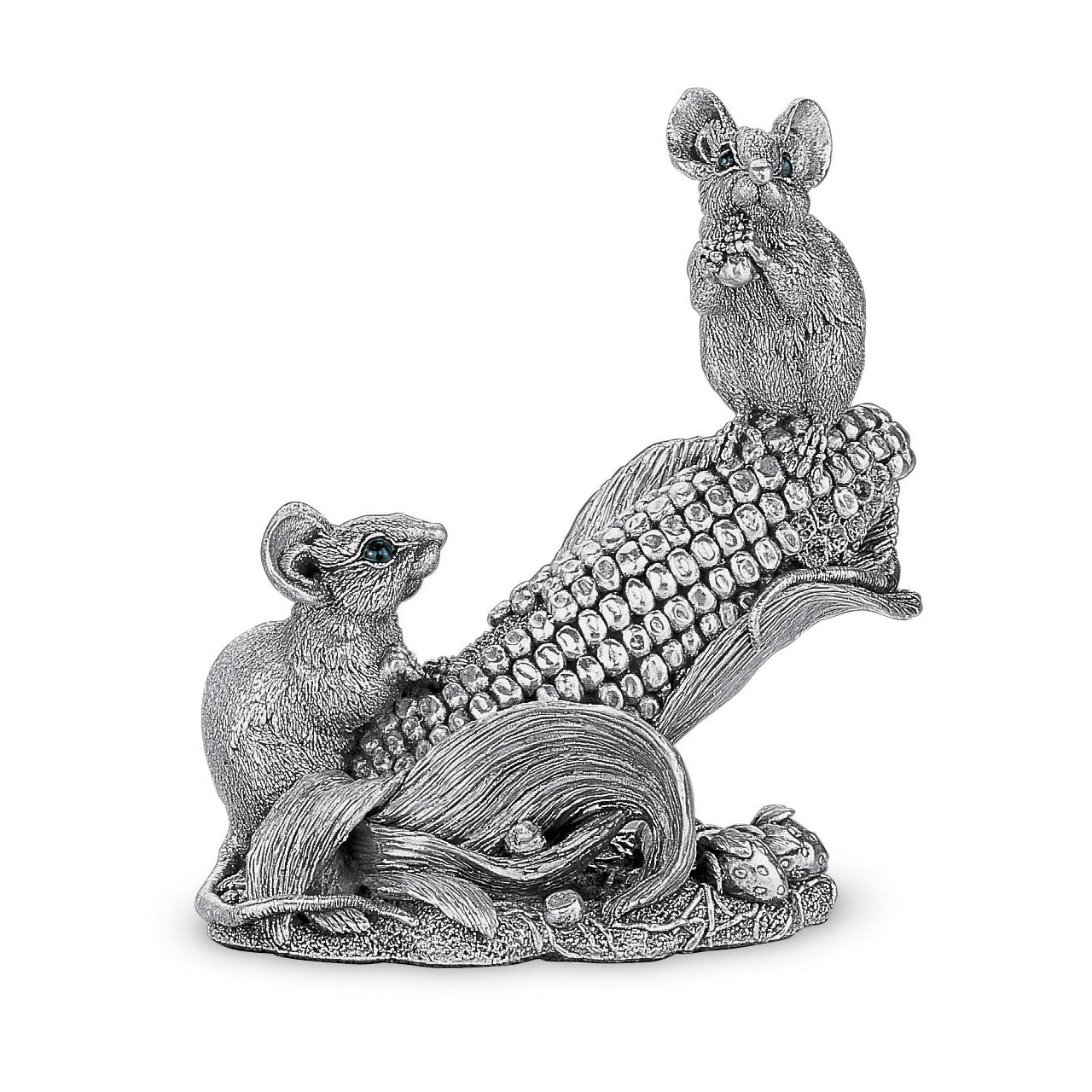 Mouse Pair With Corn Cob 5.25"