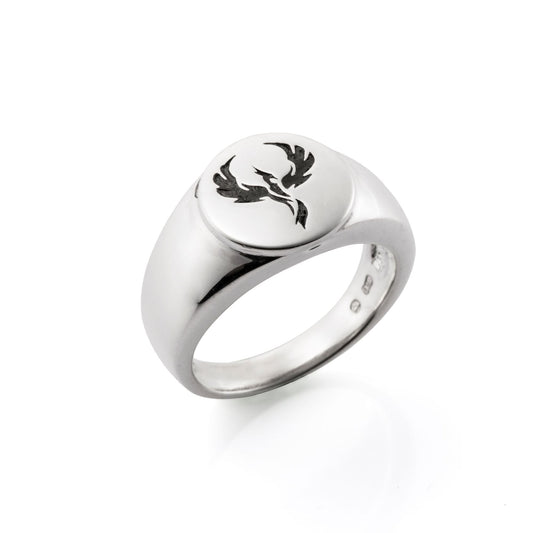 Phoenix Ring - Man Size: 56