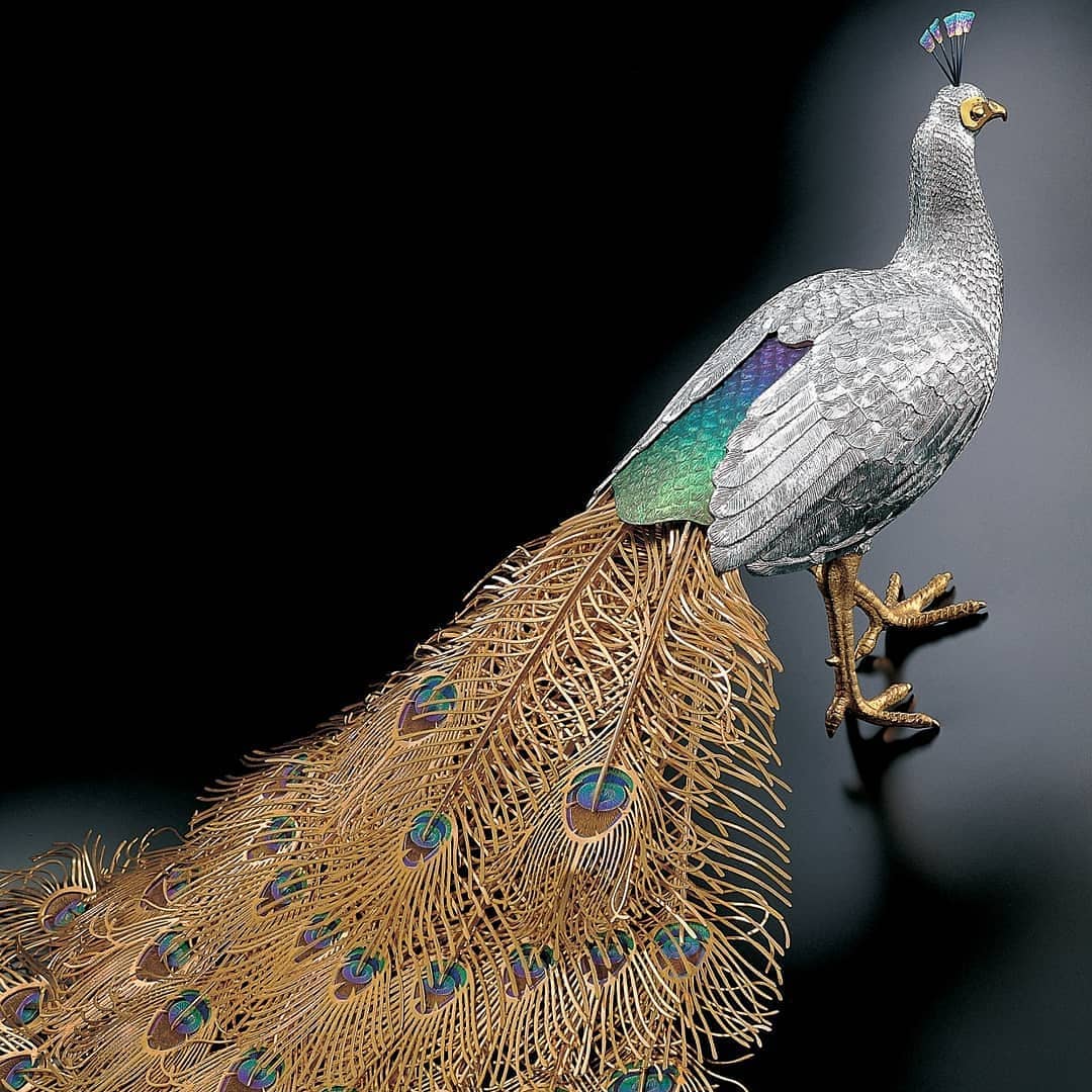 Peacock (Partial Gilt)